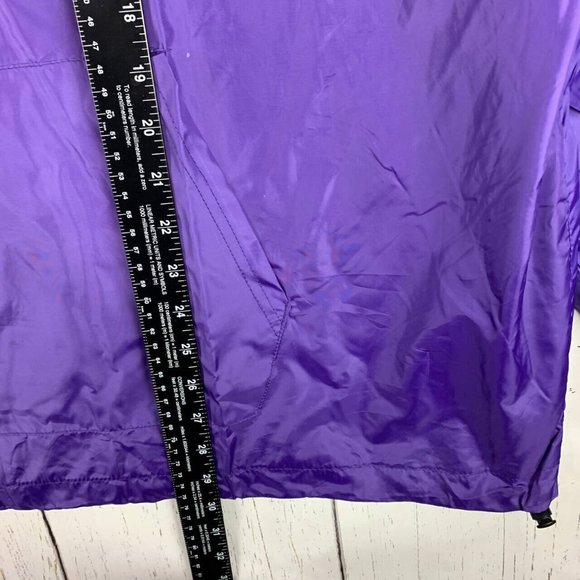 Los Angeles LA Lakers NBA XL Purple 1/4 Zip‎ Windbreaker Jacket New Men - Picture 5 of 6